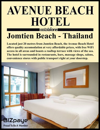 The Avenue Beach Hotel - Jomtien Beach