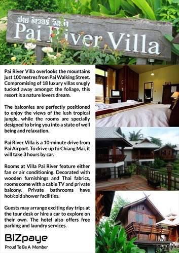 Ban PAI River Villa's