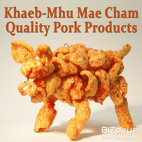 Khaeb-Mhu Mae Cham Pork Rind Snacks