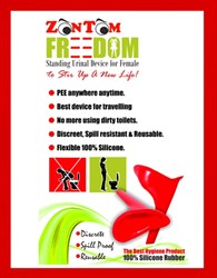 STANDING URINAL DEVICE FOR FEMALE