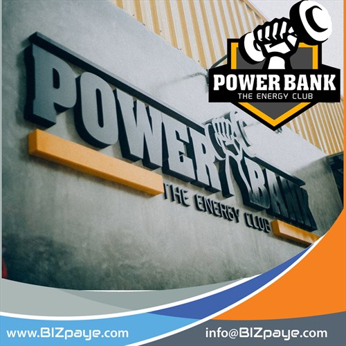 Power Bank The Energy Club Fitness Gym