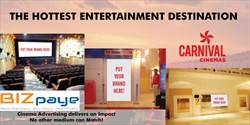 CASHLESS CINEMA BRANDING/ CINEMA ADVERTISING THROUGH BIZpaye