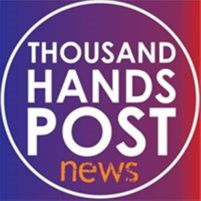 THOUSAND HANDS POST AN ENGLISH NEWS PAPER