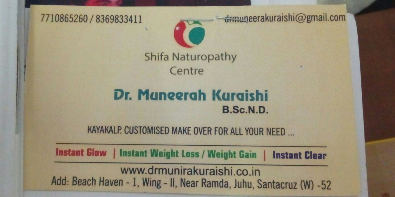 DR MUNEERAH KURAISHI