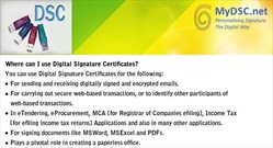 Get your Digital Signature Certificate (DSC) done in Cashless way