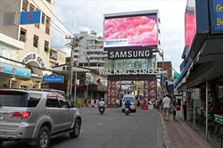 LED display Advertising Walking Street Pattaya