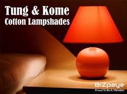 Tung & Kome Cotton Lampshades