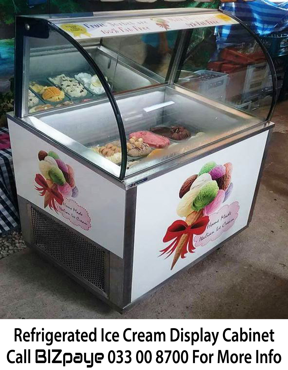 Refrigerated Ice Cream Cabinet