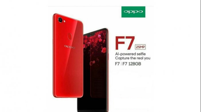 Oppo F7 128GB Dual Sim Solar Red (NEW)