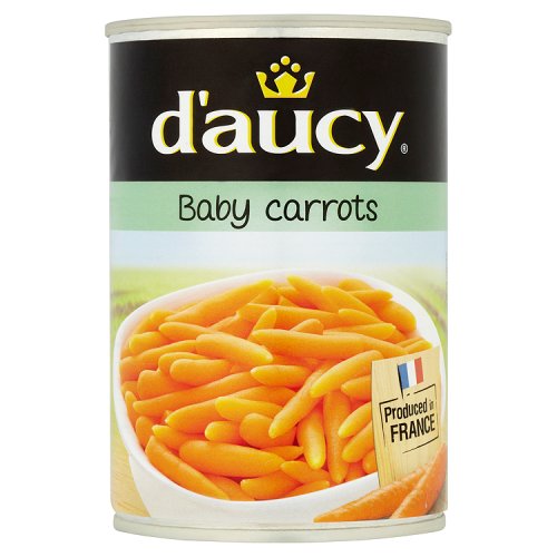 D'aucy Baby Carrots 400g Tin