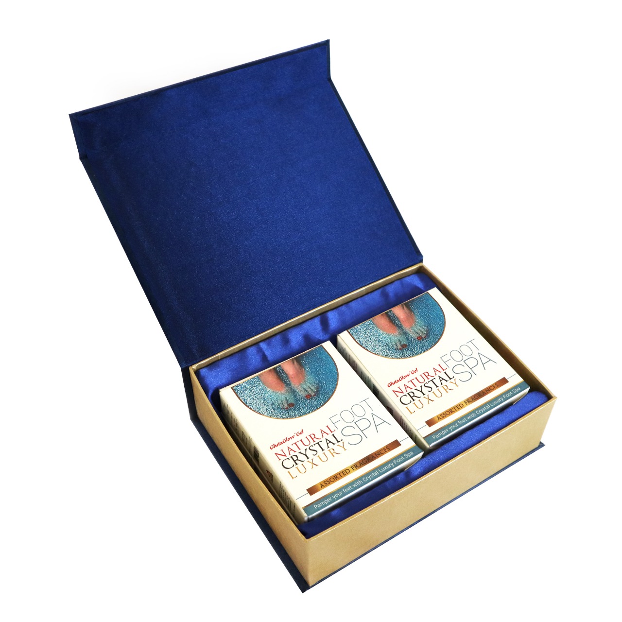 BEAUTY GIFT BOX /  NATURAL CRYSTAL FOOT SPA on 100% Trs