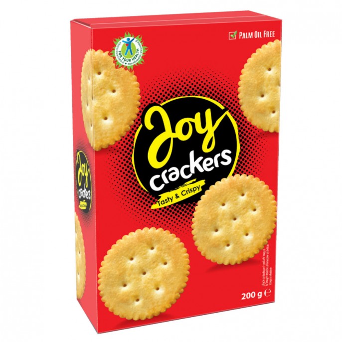 JOY CRACKERS 200G