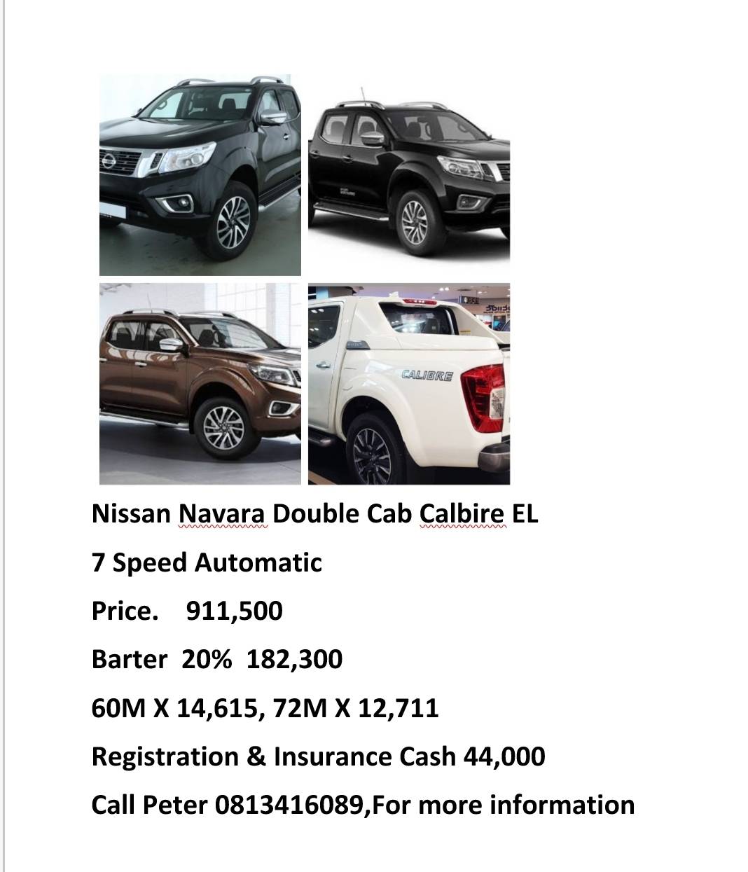 Nissan Navara Double Cab EL 7AT - 20% BIZPAYE