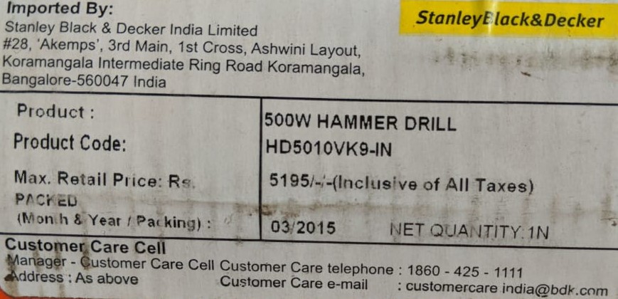 BLACK & DECKER TOO KIT @ 70% BIZpaye TRs