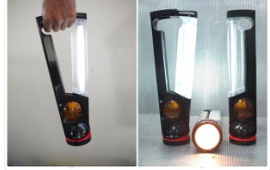 ไฟฉายแค้มปิ้งเอนกประสงค์ สามโหมด(ไฟฉาย-ไฟนีออน-ไฟกระพริบเหลือง)