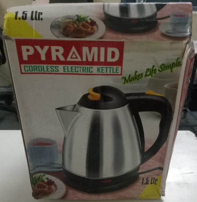 PYRAMID STAINLESS STEEL TEA CATTLE 70% TRS 