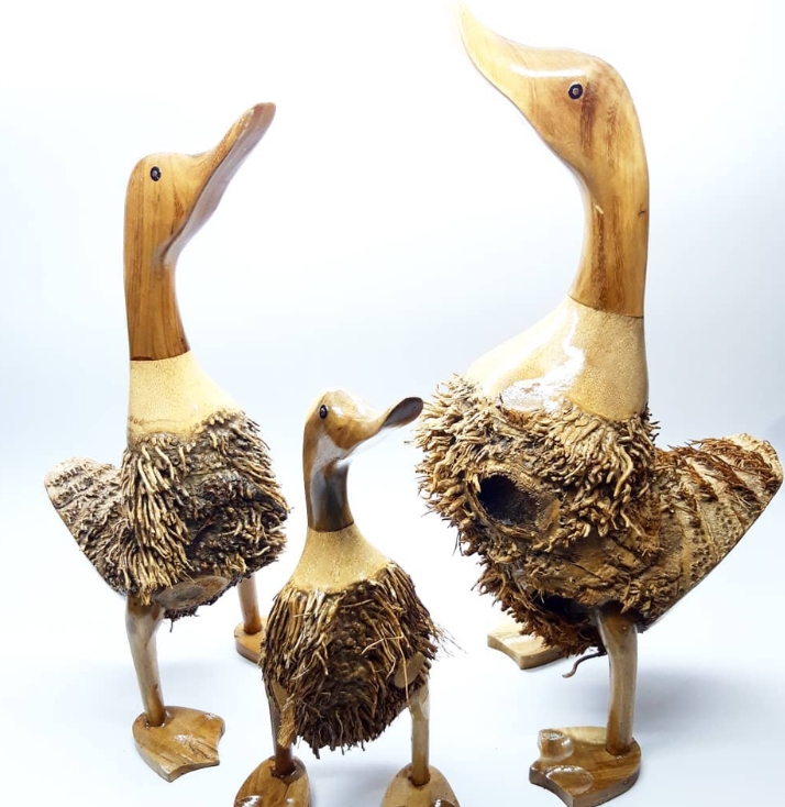 Bamboo Ducks 25cm.