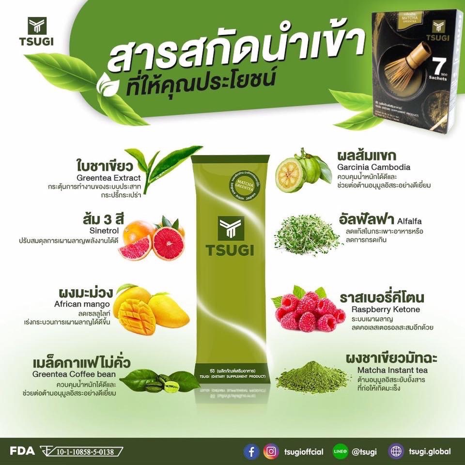 TSUGI MATCHA GREENTEA (Latte Greentea)