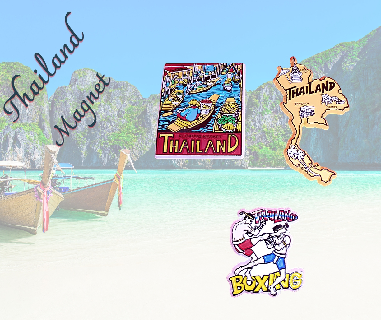 Thailand Magnet เเม่เหล็ดติดตู้เย็น