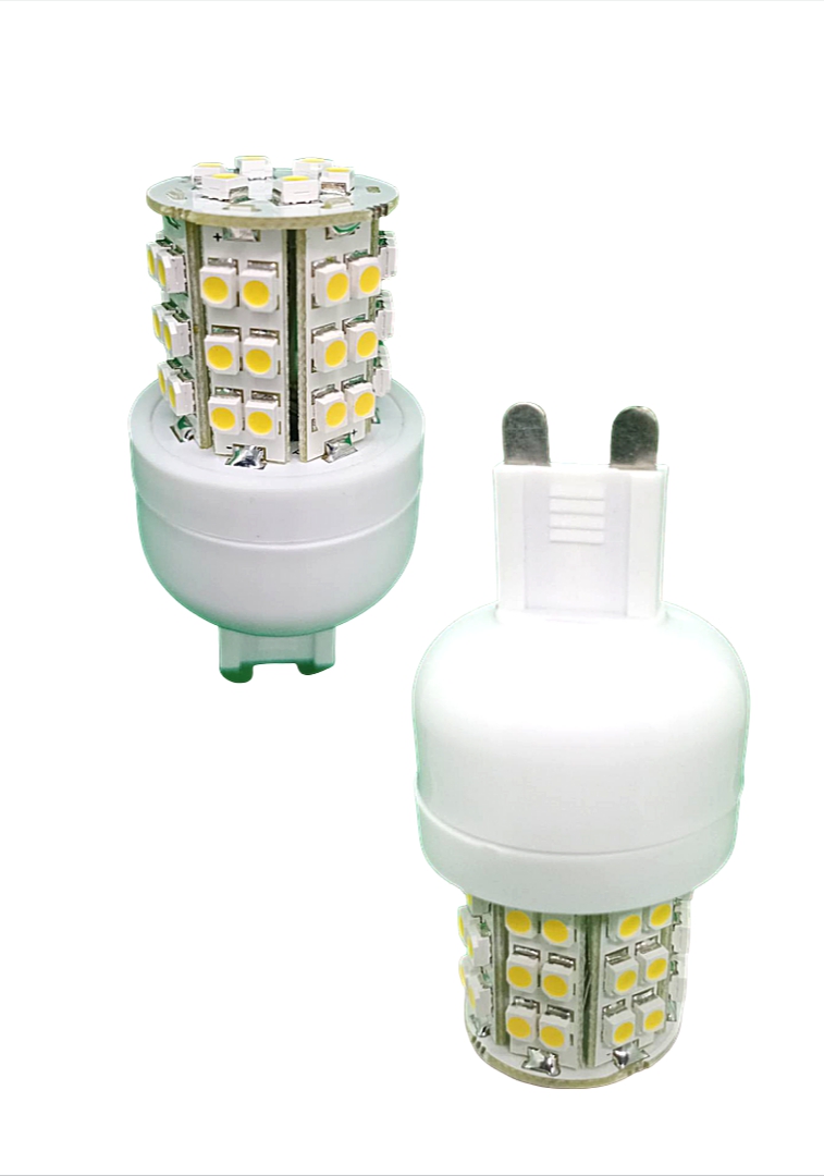LED Warm White 230V AC หลอด LED สีขาวนวล 230V AC