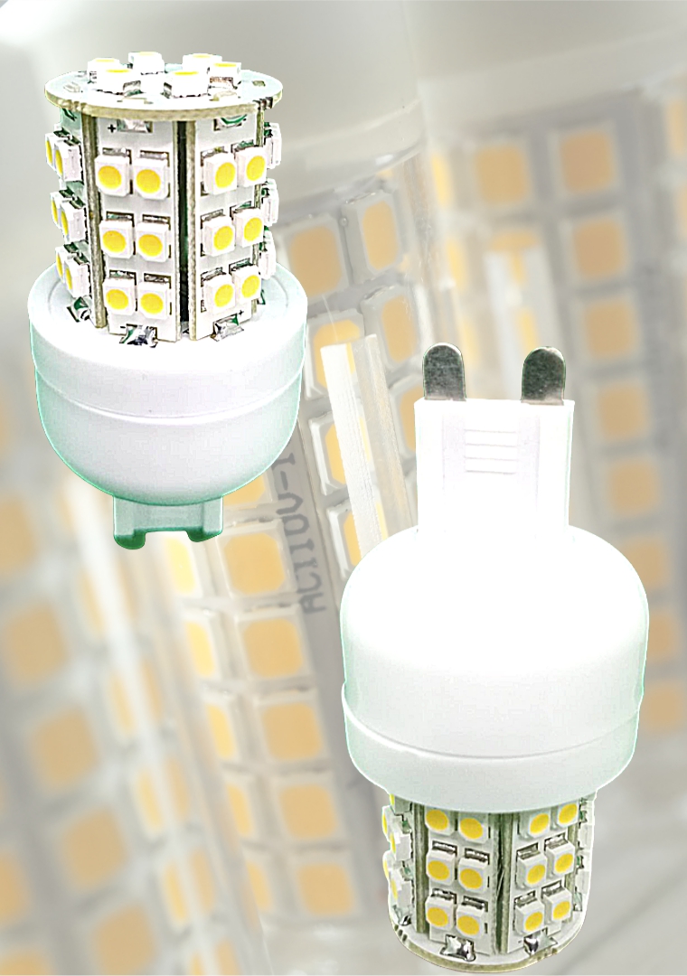 LED Warm White 230V AC   หลอด LED สีขาวนวล 230V AC