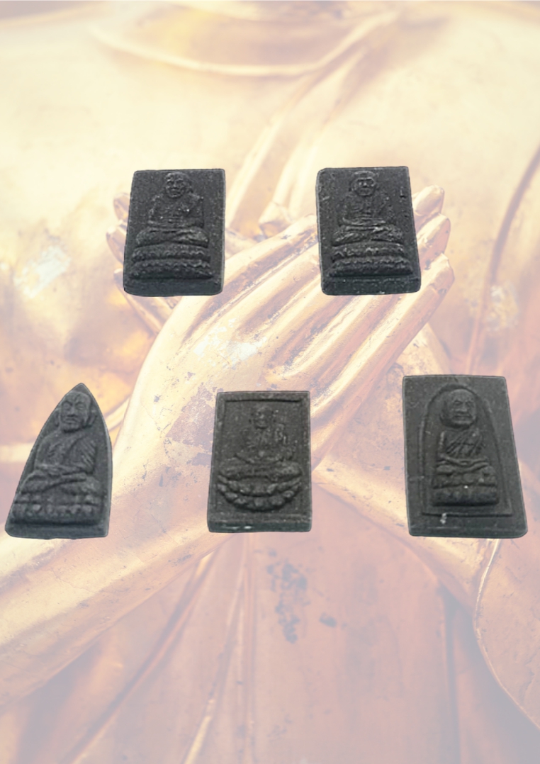 หลวงปู่ทวด เหยียบน้ำทะเลจืด พระชุดเบญจมหาโชค อยู่ดี มีสุข ค้าขายดี เริญ รุ่งเรือง โชคลาภทุกงวด !!!