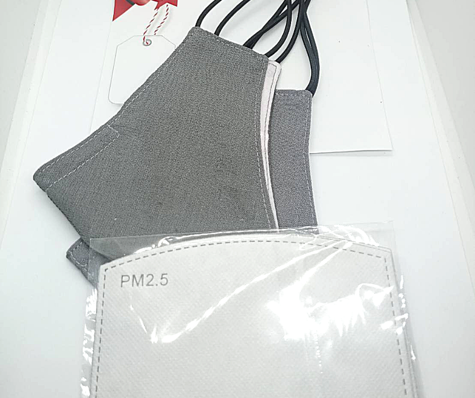 Mask หน้ากากแบบซักได้ 1แพคมี 2ชิ้น