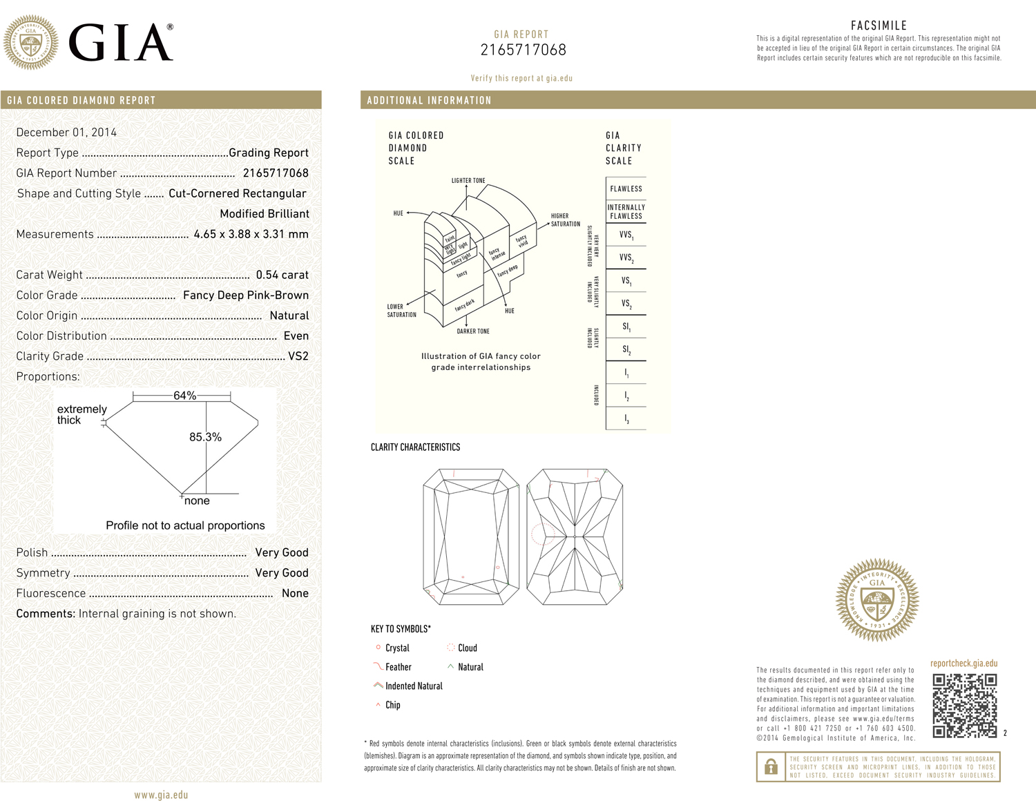 FANCY DEEP PINK-BROWN DIAMOND