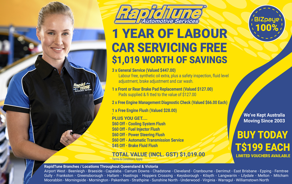 RapidTune Car Service Vouchers