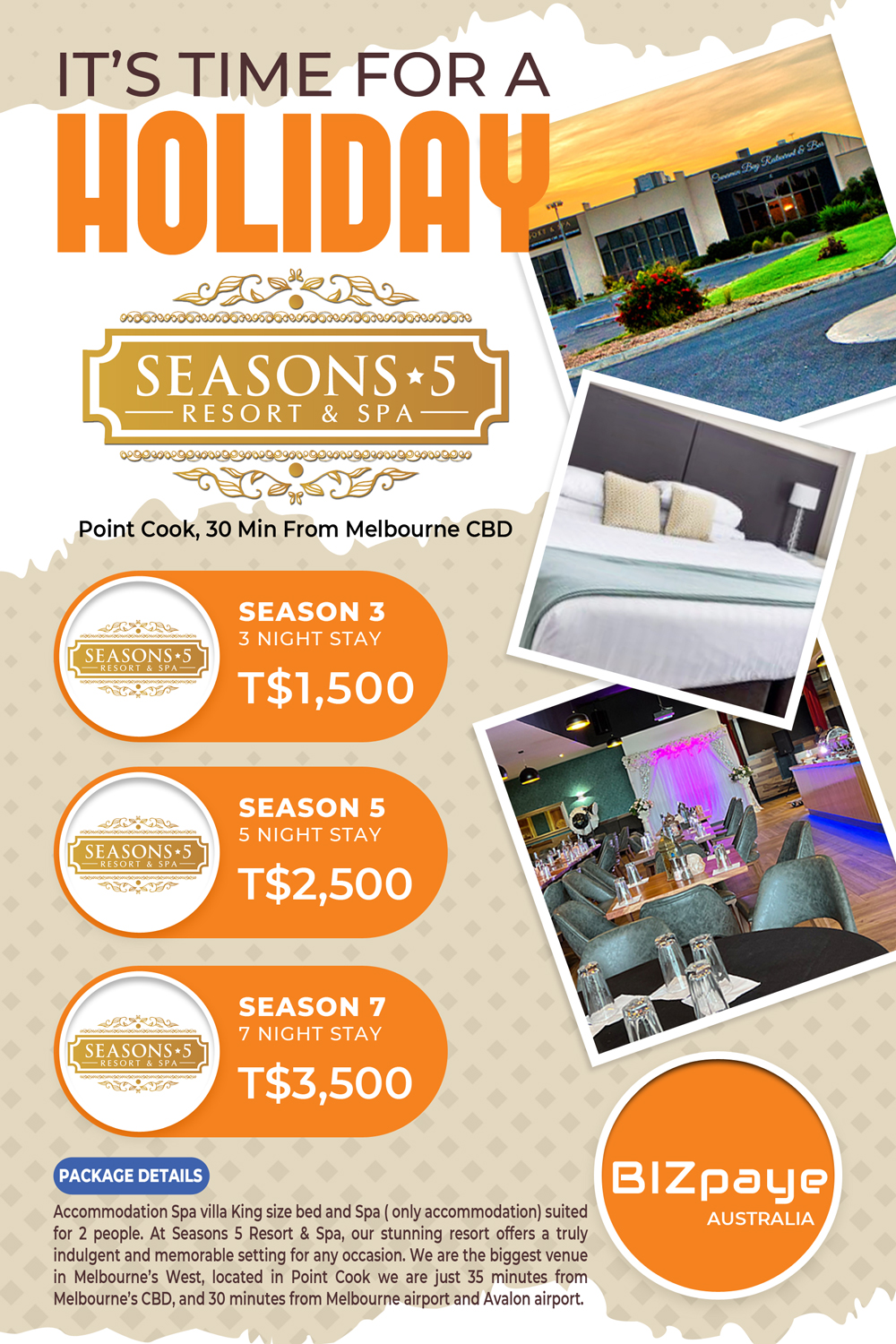 Melbourne Holiday Vouchers